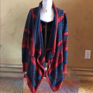 Blu pepper long sleeve knit sweater